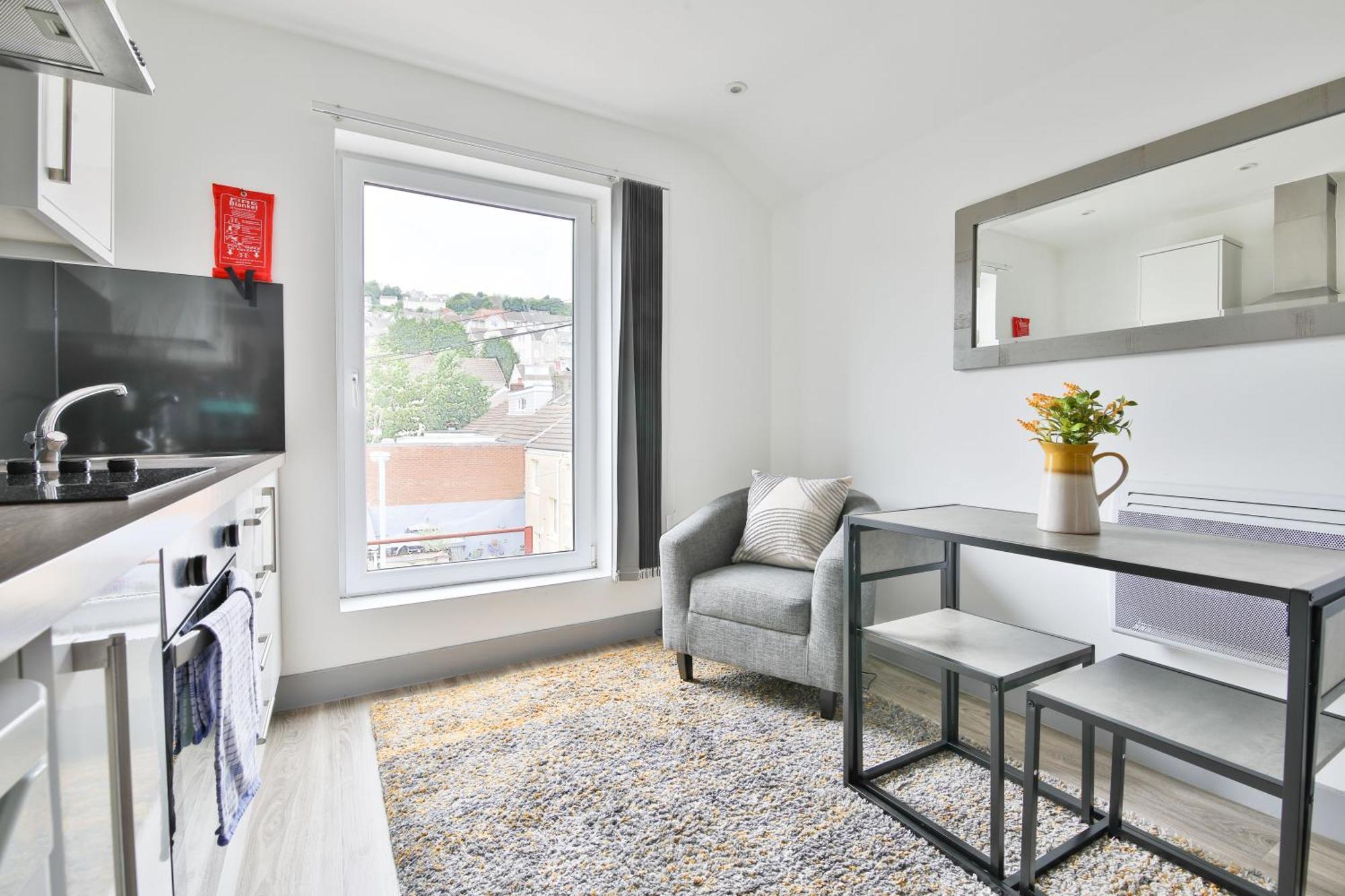 Charming Studio In Central Swansea Exterior foto
